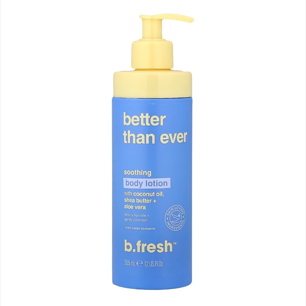 Better than ever b.fresh soothing body lotion